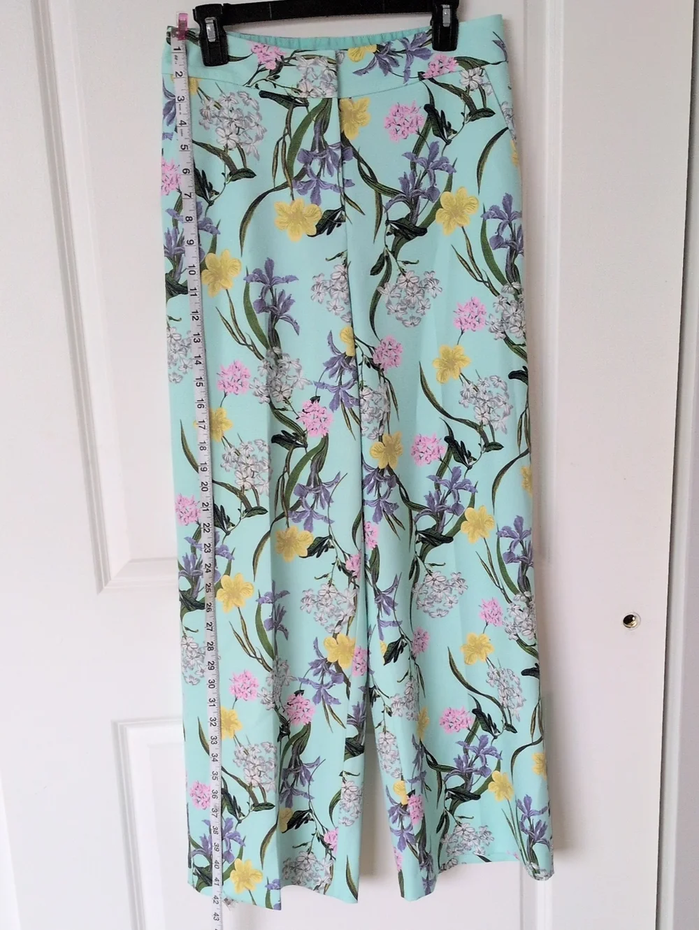 Tahari ASL Light Mint Floral Button-Front Sample Set Size 6
